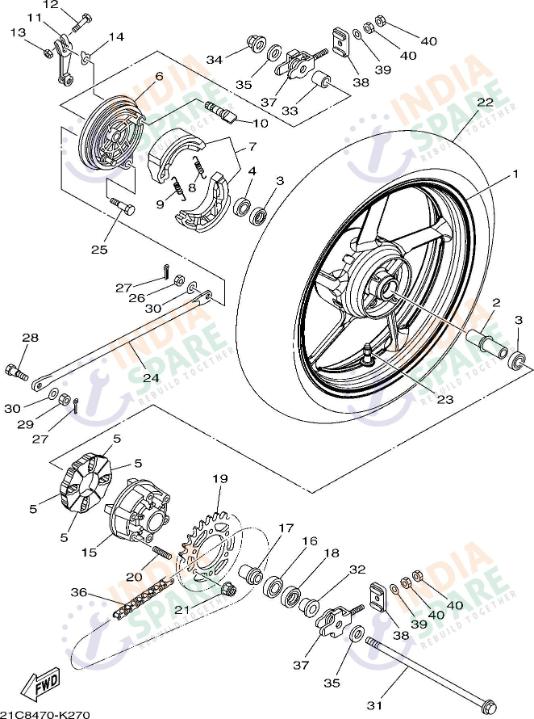 REAR WHEEL